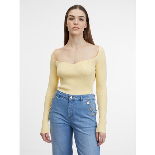 Orsay Yellow Women&amp;#039;s Sweater - Women Slike