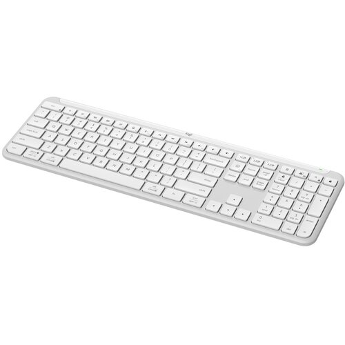 Logitech SIGNATURE SLIM WIRELESS KEYBOARD K950 - OFF WHITE - US INT&amp;#039;L - 2.4GHZ/BT - INTNL-973 920-012466 Slike