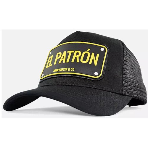 John Hatter &amp;amp; Co Kape EL PATRON BLACK RUBBER R-1001-U00 Črna Slike