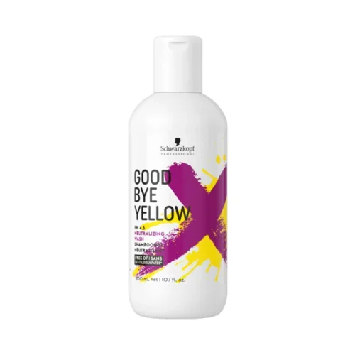 Schwarzkopf good bye yellow shampoo - 300 ml