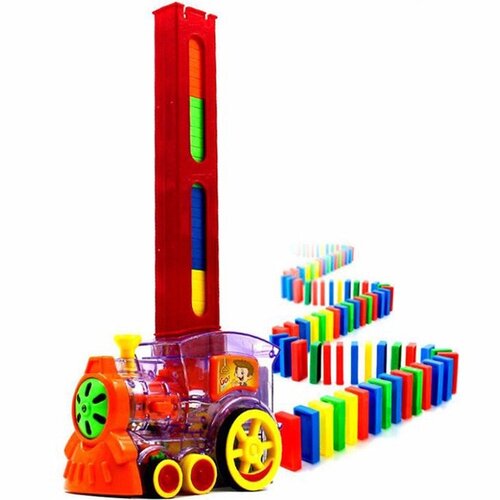 LocoShark Loco Domino Train &amp;ndash; Vlak koji slaže domino kockice Slike