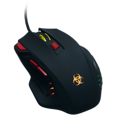 Connect IT CI-191 - LED žičani gejmerski mi&amp;scaron; 800/1600/2400/3200 DPI crna Slike