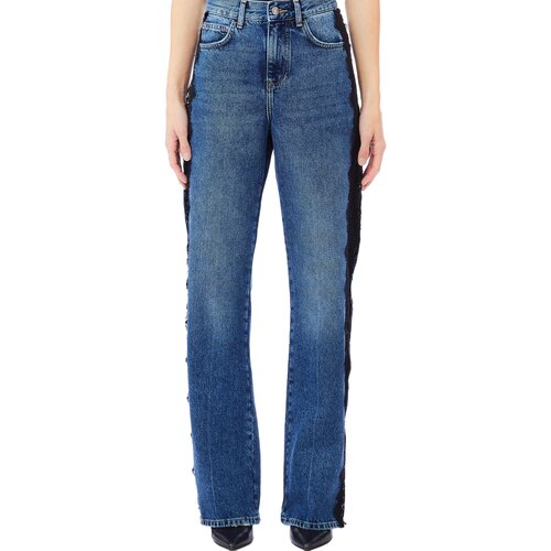 Liu Jo Jeans straight UF5216D0290 Modra Slike