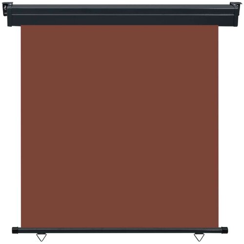 VidaXL Balkonska bočna tenda 170 x 250 cm smeđa Slike