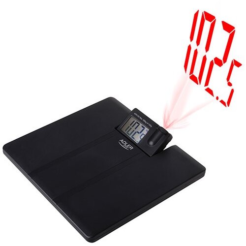 Adler Digitalna osebna tehtnica do 180kg LCD s projektorjem črna, (5000430332) Cene