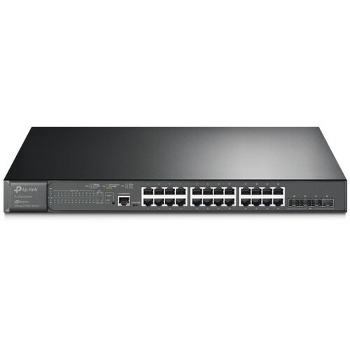 Tp-link TL-SG3428XMP 24x1000Mbps (24xPOE+) + 4x10G SFP+ + 2 konzolna vrata, stikalo Cene