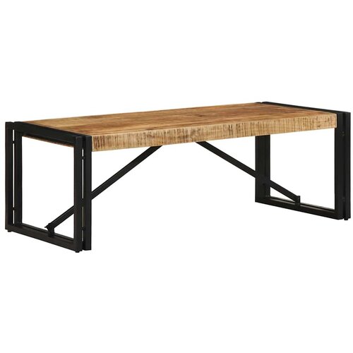 vidaXL Klubska mizica 100x50x35 cm trden robusten mangov les Cene