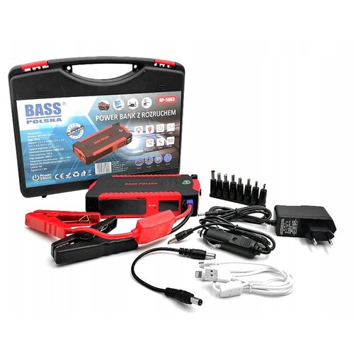 Bass led booster 1000A zaganjalec motorja + power bank 19000mAH, (20436093) Cene