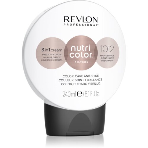 Revlon Professional Nutri Color Filters Metal-Ice hranjiva maska za toniranje za profesionalnu uporabu 240 ml Cijene
