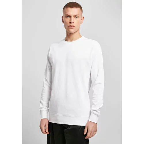 Build your Brand Light Crew Sweatshirt White