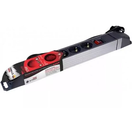 Stark Switch Produžni kabl ALU 1.8m, 5 utičnica, prekidač Cene