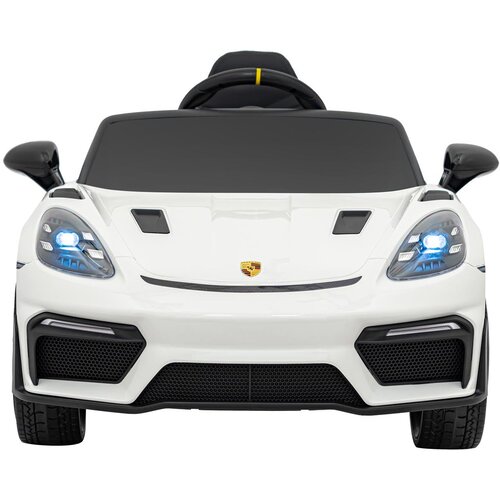  Licenciran avto na akumulator Porsche 718 - bel/lakiran Slike