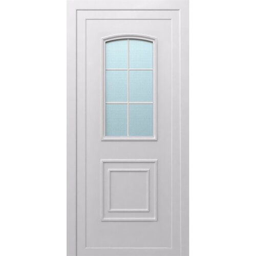 Solid elements pvc ulazna vrata KT02 zadar (d x š x v: 70 x 1.000 x 2.100 mm, din lijevo, bijele boje) Cijene