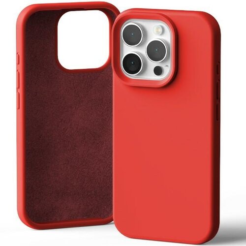 Mercury SILIKONSKI OVITEK ZA IPHONE 16 PRO 6.3'' RDEČ, (21970422) Cene