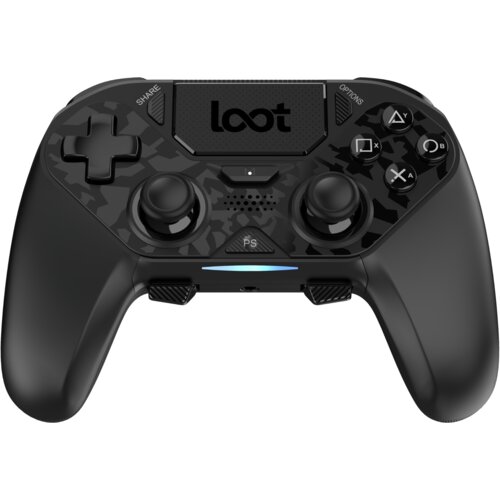 LOOT BREZŽIČNI KONTROLE ZA PS4/SWITCH/PC/MOBILE - ČRNE BARVE Cene