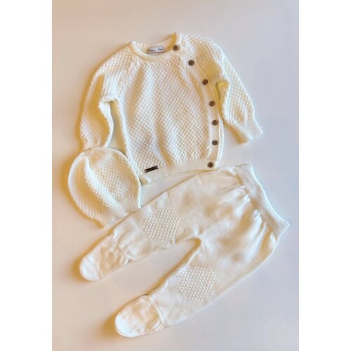 BABY MIO kompletic od trikotaza od 3: pantaloni, jakna, kapa Cene