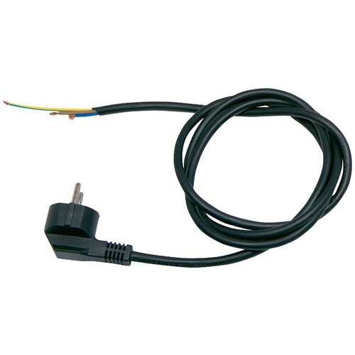 VOLTOMAT Priključni kabel (3 m, H05VV-F, Presjek žice: 1 mm&amp;sup2;, Crne boje) Slike