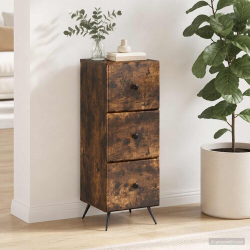  Ormar s ladicama Dimljeni hrast 33 x 34,5 x 90 cm Cijene