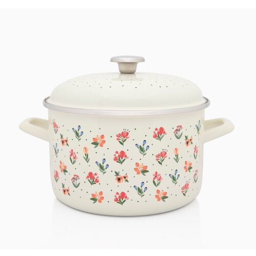 Metalac duboka šerpa CVETNE RADOSTI 24cm/6lit Cene
