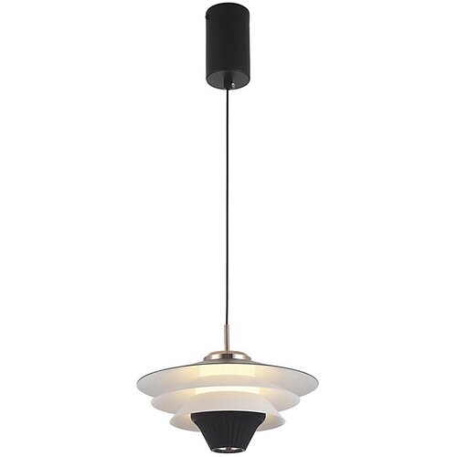  LED luster na sajli MANLEY LED/5W/230V crna/bela Slike