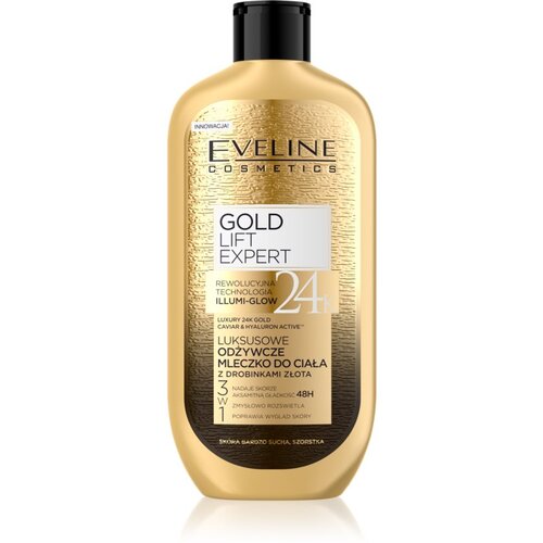 Eveline Gold Lift Expert hranilna krema za telo z zlatom 350 ml Cene