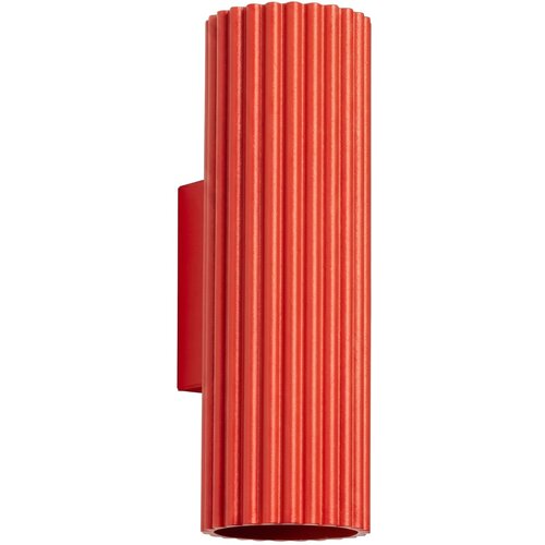 Sollux Lighting Stenska svetilka KARBON 20 rdeča, (5000497743) Cene