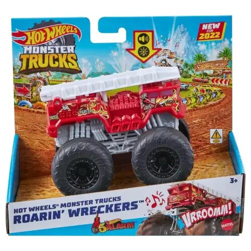 Mattel Hot Wheels Monster Trucks: Roarin', Wreckers mali automobil sa svjetlosnim i zvučnim efektima 1/43 - Cijene