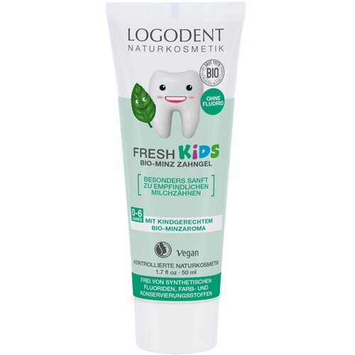 Logona pasta za zube fresh kids menta 50ml Slike