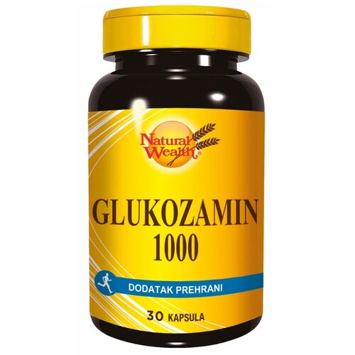Natural Wealth glukozamin sulfat 30x1000mg Slike