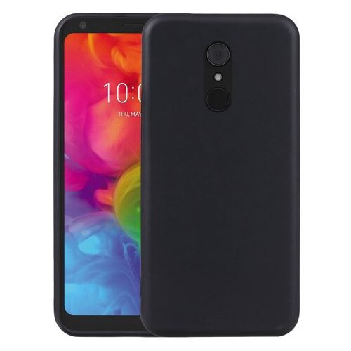  Gumijasti / gel etui Jelly za LG Q7 - črni Cene