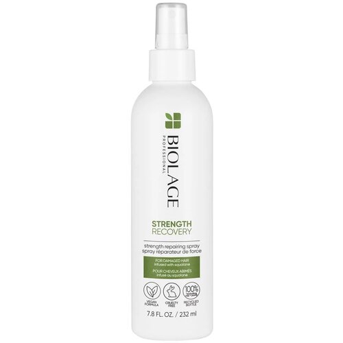 Biolage,Matrix Strength Recovery Strength Repairing Spray krepitven sprej brez izpiranja za po&amp;scaron;kodovane lase 232 ml za ženske Slike