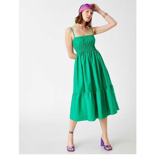 Koton Both Dress - Green - Ruffle Slike