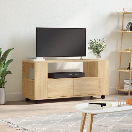 TV ormarić boja hrasta sonome 102x34,5x43 cm konstruirano drvo Slike