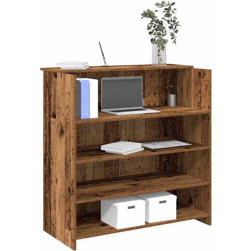 VidaXL Recepcijski stol 100x50x103,5 cm od konstruiranog drva Slike