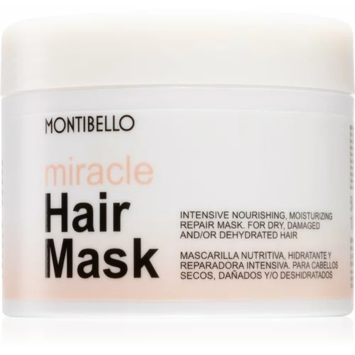 Montibello Miracle intenzivna hranilna maska za suhe in poškodovane lase 500 ml