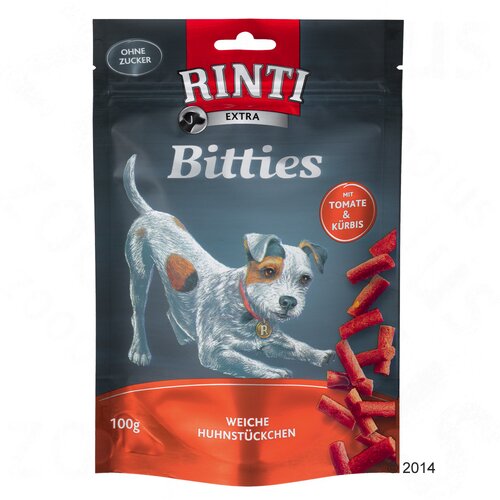 Rinti Extra Bitties 100 g - Pi&amp;scaron;čanec s paradižnikom &amp;amp; bučo Slike