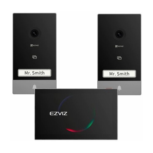 Ezviz video domofon z zaslonom 2K HP7 2-Entry Kit 3.0MP Cene