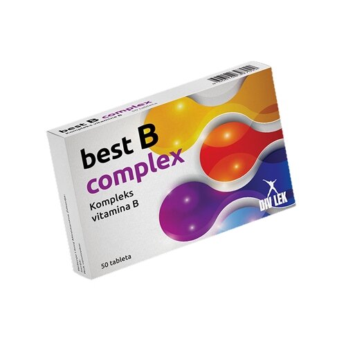 Div Lek Best B Complex 50, tableta Slike