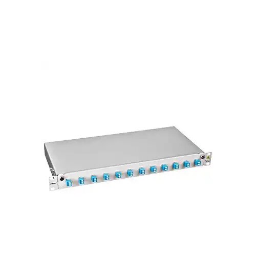 Schrack FO Splicebox 19 inča sa 4 LC singlemode duplex adapter HSELS08SLG RAL7035, PREMIUM Cene