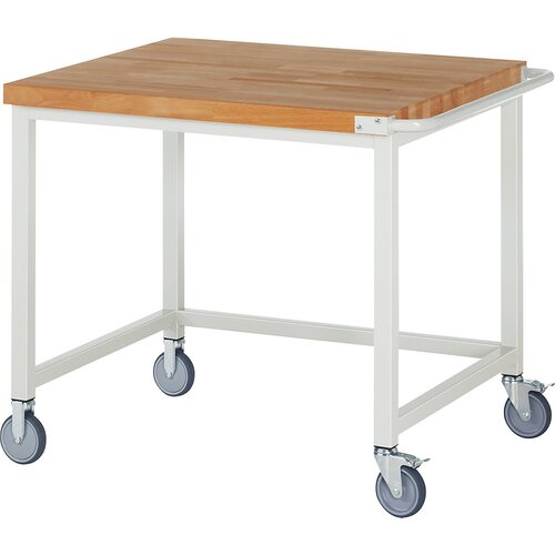 Eurokraft pro pomična delovna miza, izvedba z ogrodjem, odprto okvirno ogrodje, &amp;scaron;xg 1000 x 900 mm Slike