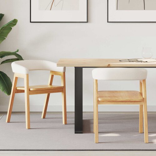  Trpezarijske stolice 2 pcs Prirodna 54 x 57 x 73 cm Cijene