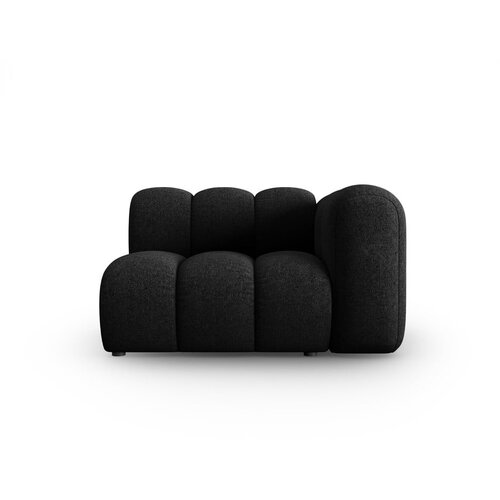Micadoni Home Crna/antracitno siva modularna sjedeća garnitura (s desnim kutom) Lupine – Cijene