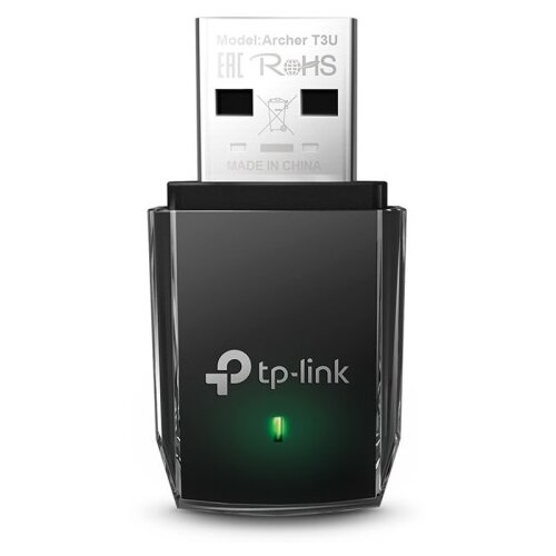 Tp-link Archer T3U Mini AC1300 Dual Band MU-MIMOUSB brezžična mrežni adapter Cene