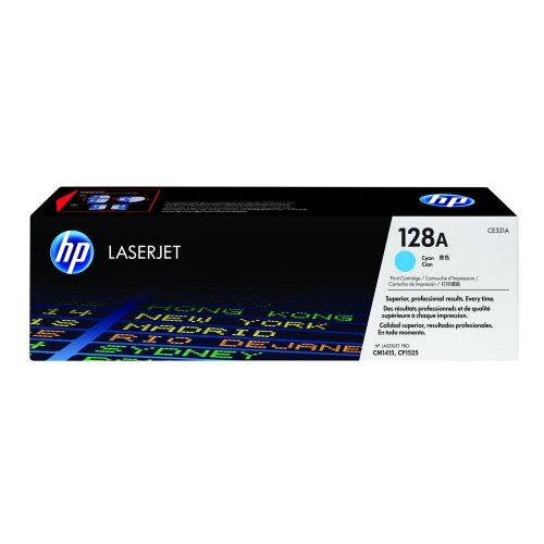 HP 128A LaserJet izvirna kartu&scaron;a s tonerjem, barva cyan, standardna zmogljivost 1.300 strani, pakiranje: 1 kos Cene