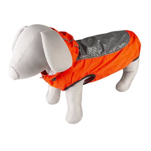 Duvo hi vis sporty kabanica za pse, narandžasto-crna, s, 40 cm Slike