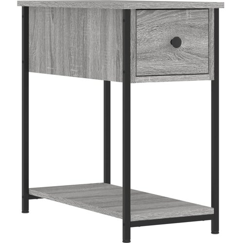 Maison Chic Nočna omarica - Nočna miza siva sonoma 30x60x60 cm inženirski les, (21689979) Cene