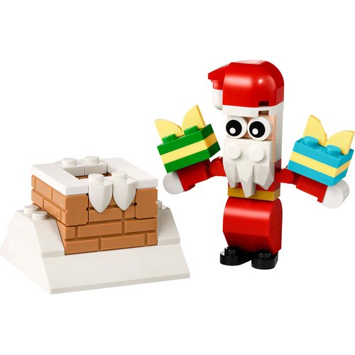 Lego 30692 Božićna zabava oko dimnjaka sa Deda Mrazom ( 30692 ) Slike