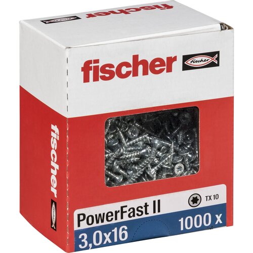 Fischer PowerFast II 3,0x16 SK TX VG blvz 1000 Slike