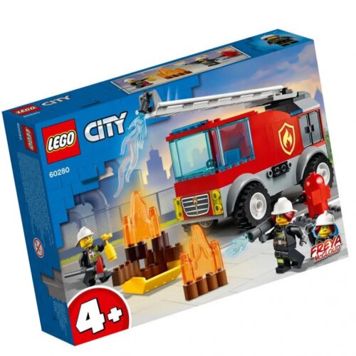 Lego kocke - vatrogasni kamion sa merdevinama Slike