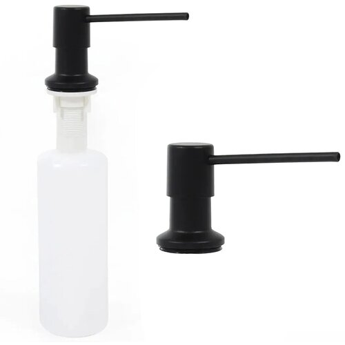 Rea Dozator za sapun black round Slike